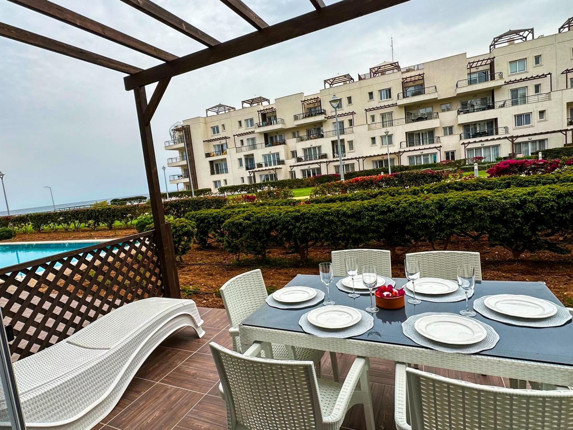 Green Apartment In Bafra Northern Cyprus Vokolidha Exteriör bild